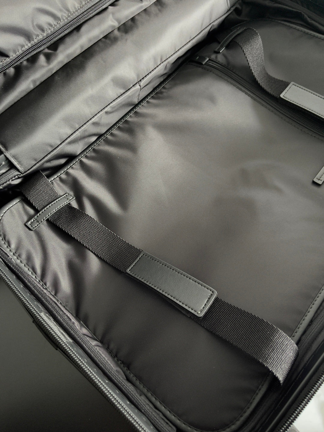 BOTTEGA VENETA 25S ODYSSEY CABIN 3D INTRECCIO PATTERN LUGGAGE 55 IN BLACK CALFSKIN