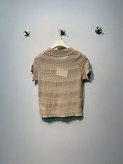 LOEWE 26S OPEN KNIT POLO 359