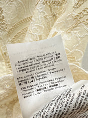 VALENTINO 26S LACE TOP AND SKIRT SET STYLE 29