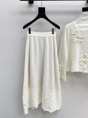 VALENTINO 26S SWEATER AND SKIRT SET STYLE 77