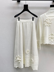 VALENTINO 26S SWEATER AND SKIRT SET STYLE 77