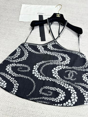 CHANEL HALTER-NECK TOP STYLE 88