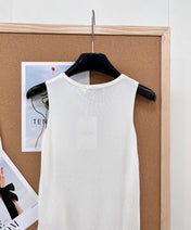 VALENTINO 26S EMBELLISHED SLEEVELESS SWEATER STYLE 88