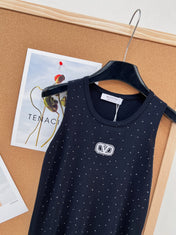 VALENTINO 26S EMBELLISHED SLEEVELESS SWEATER STYLE 87