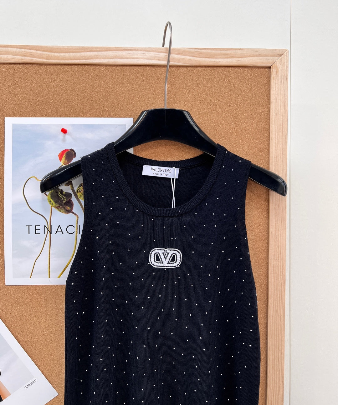 VALENTINO 26S EMBELLISHED SLEEVELESS SWEATER STYLE 87