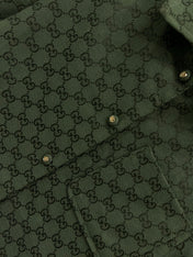 GUCCI SHORT-SLEEVE LAPEL SHIRT STYLE 100