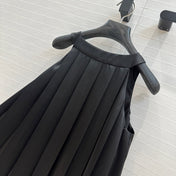 Loewe Dress Black Polyester Fiber