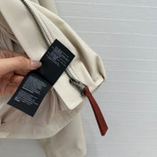 Loewe Draped Jacket Ivory Lambskin