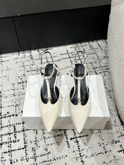 KITTEN T-BAR STRAP PUMP 5 CM IN WHITE PATENT CALFSKIN