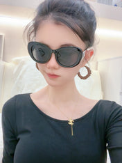 CAT EYE SUNGLASSES CH0602 IN ACETATE