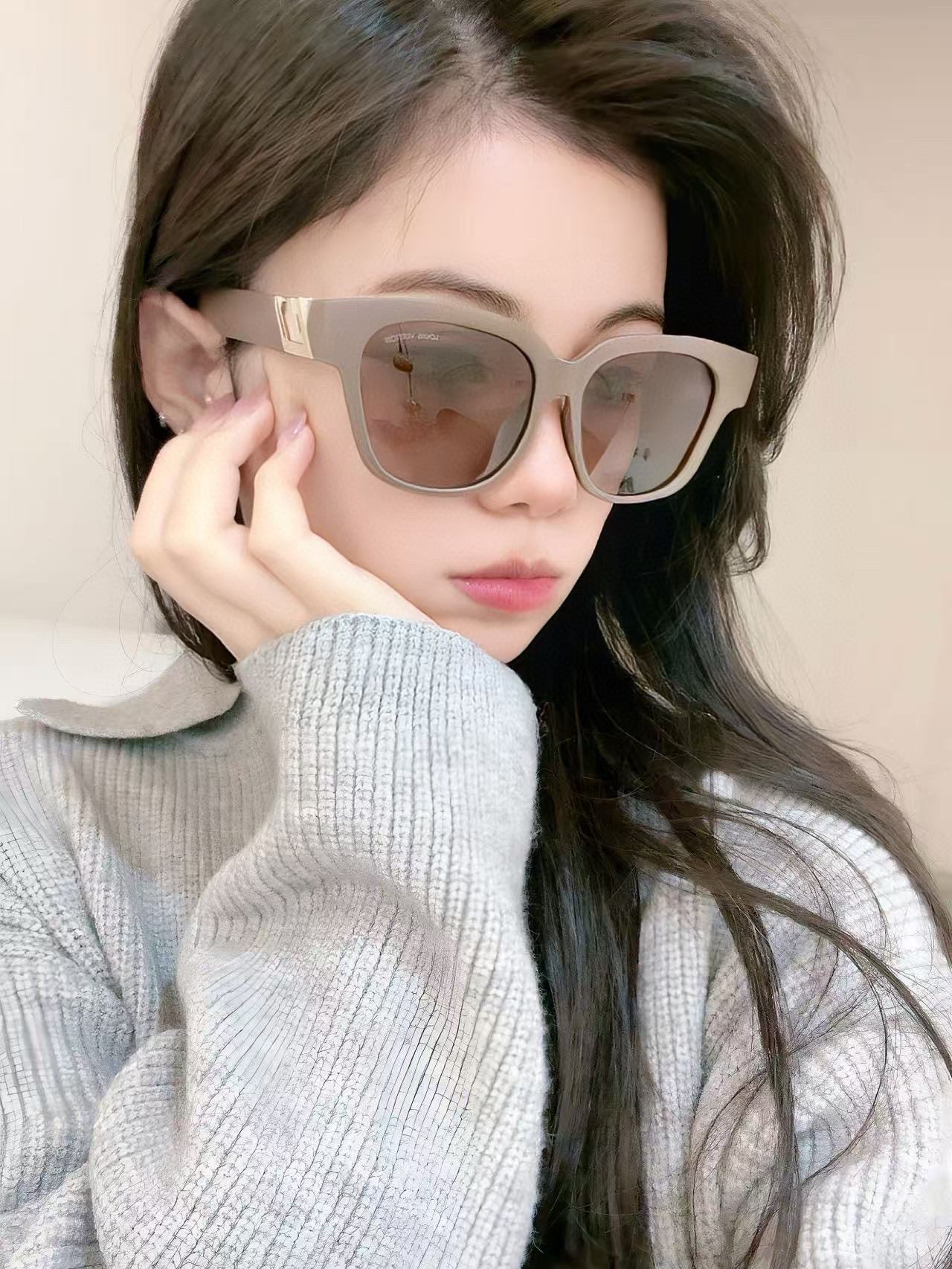 CAT EYE SUNGLASSES L5516 IN ACETATE