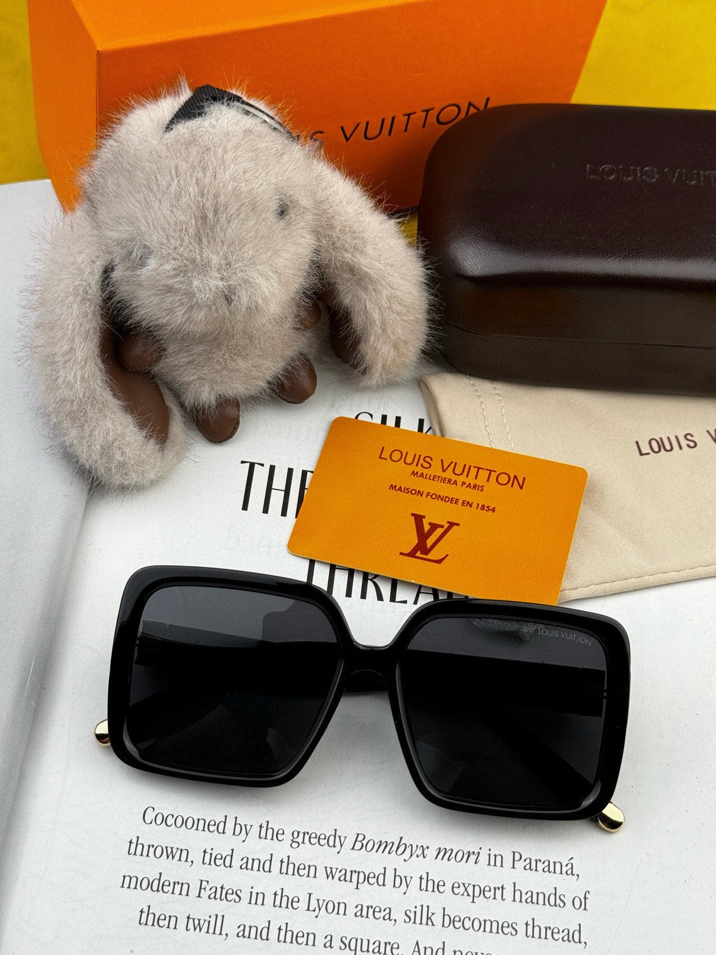 LARGE SQUARE SUNGLASS L6250 IN ACETATE