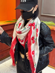 LV SCARF 140 CM IN CASHMERE 721491