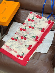 LV SCARF 140 CM IN CASHMERE 721491