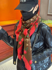 LV SCARF 140 CM IN CASHMERE 721493