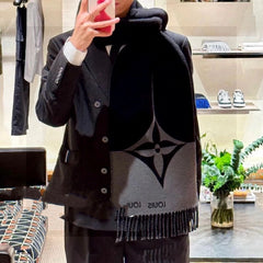 LV SCARF 192 CM IN WOOL 733866
