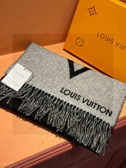 LV SCARF 192 CM IN WOOL 733866