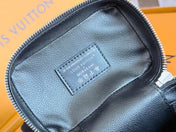 NICE NANO 14 IN COLORFUL MONOGRAM CANVAS SILVER ZIPPER