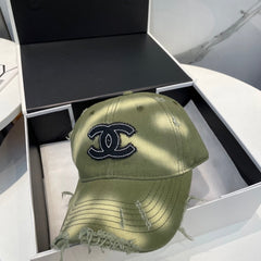 BASEBALL HAT IN OLIVE GRAY JEAN 672990