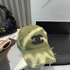 BASEBALL HAT IN OLIVE GRAY JEAN 672990