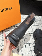 RUBY BOOTS IN BLACK CALFSKIN