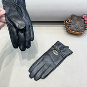 TOUCHSCREEN GLOVES IN BLACK SHEEPSKIN 391498