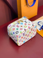 NICE BB 20 IN MULTICOLOR MONOGRAM CANVAS GOLD ZIPPER