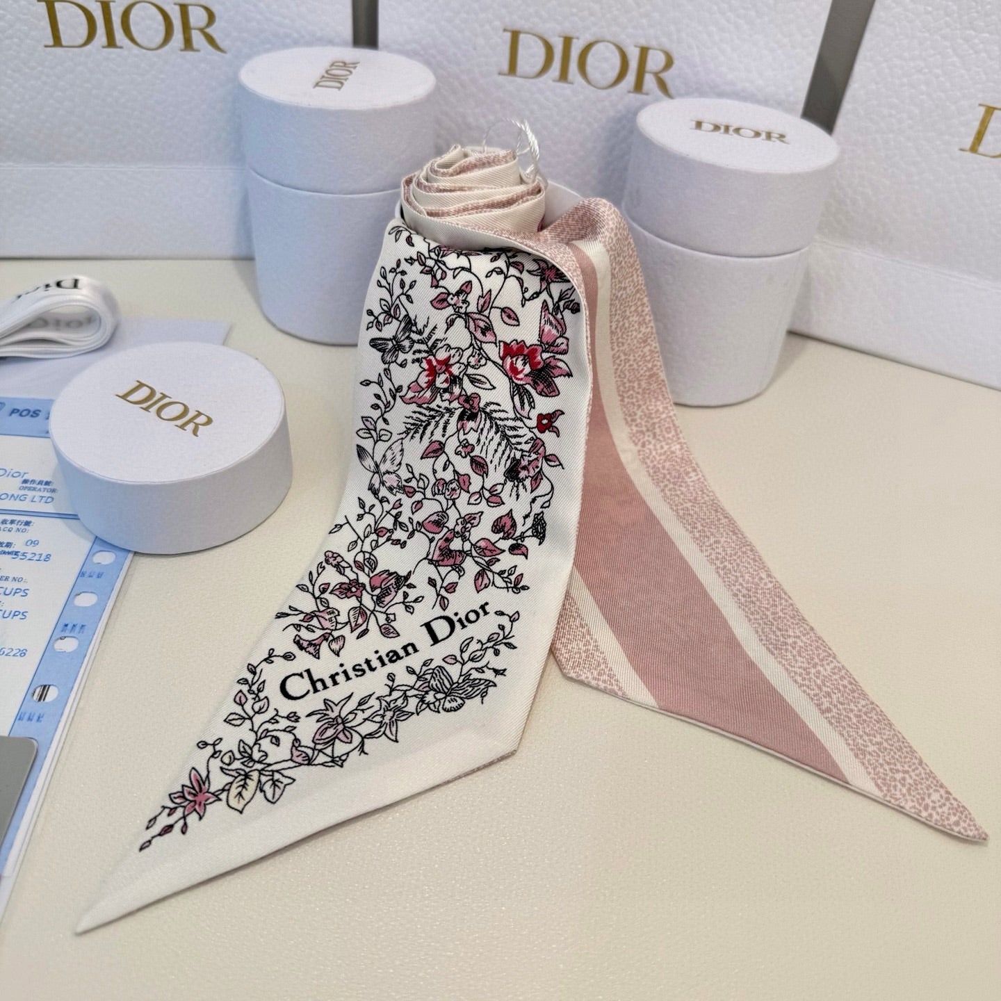 DIOR RIBBON IN SILK 591426