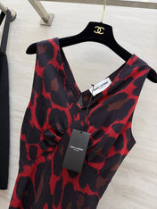 YSL 26S V-NECK MAXI DRESS 276