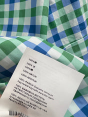 MIUMIU PLAID SHIRT 268890
