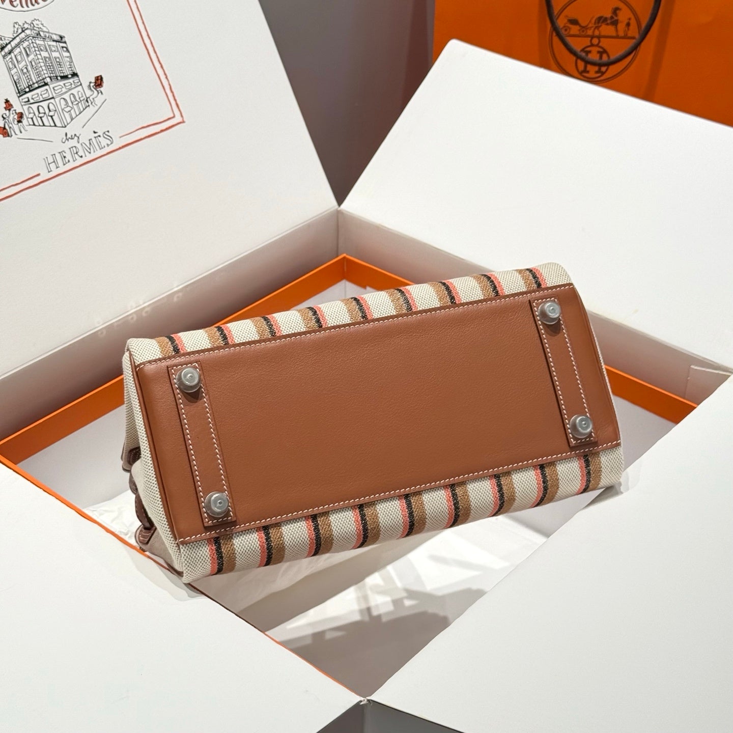 Hermes - BIRKIN SHOULDER LIGHT 29 BRODERIF TOILE