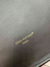 NEVERFULL INSIDE OUT MM BAG 31 IN BROWN MONOGRAM COATED CANVAS AND CALFSKIN