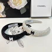 BLACK TWEED HAIRBAND 124639