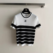 CHANEL 26S SHORT-SLEEVE SWEATER STYLE 1039