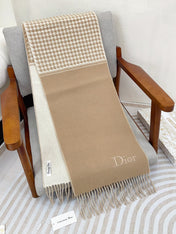 SCARF 180 CM IN CAMEL BEIGE CASHMERE 419820