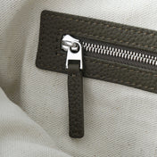 BOTTEGA VENETA 25S DIAGO HOBO 39 IN VERY DEEP OLIVE CALFSKIN