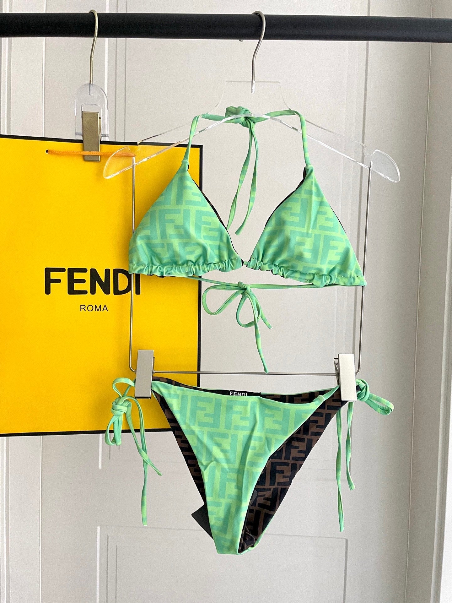 FENDI BIKINI 25S TWO PIECE IN 742664