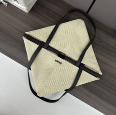 LOE 31 FUZZLE FOLD IN WHITE CANVAS