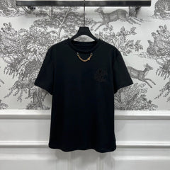 LV 25S SHORT SLEEVE T-SHIRT WITH EMBROIDERED LOGO 263035