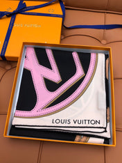 LV SCARF 90 CM IN SILK 704579