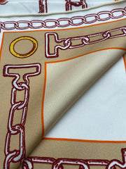 HERMES 25S SCARF 90 IN SILK 703666