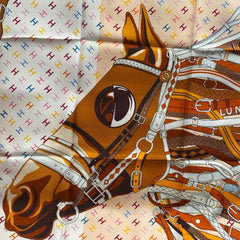 HERMES 25S SCARF 90 IN SILK 703679