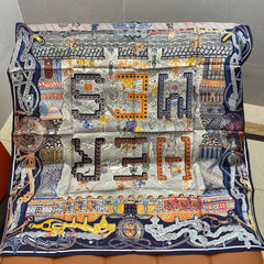 HERMES 25S SCARF 90 IN SILK 703683