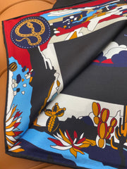 HERMES 25S SCARF 90 IN SILK 703710