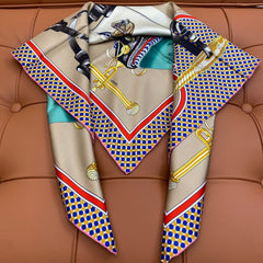 HERMES 25S SCARF 90 IN SILK 709678