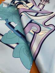 HERMES 25S SCARF 90 IN SILK 718488