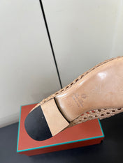 LP LOAFERS 25S IN BEIGE LAMBSKIN