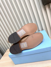 PRADA 25S LOW-CUT BOOTS IN LIGHT CARAMEL BROWN SUEDE