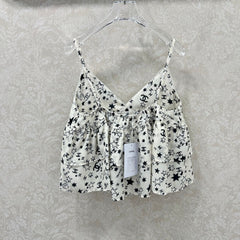 CHANEL SPAGHETTI STRAP TOP 275060