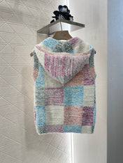 CHANEL SLEEVELESS KNIT HOODIE 276505